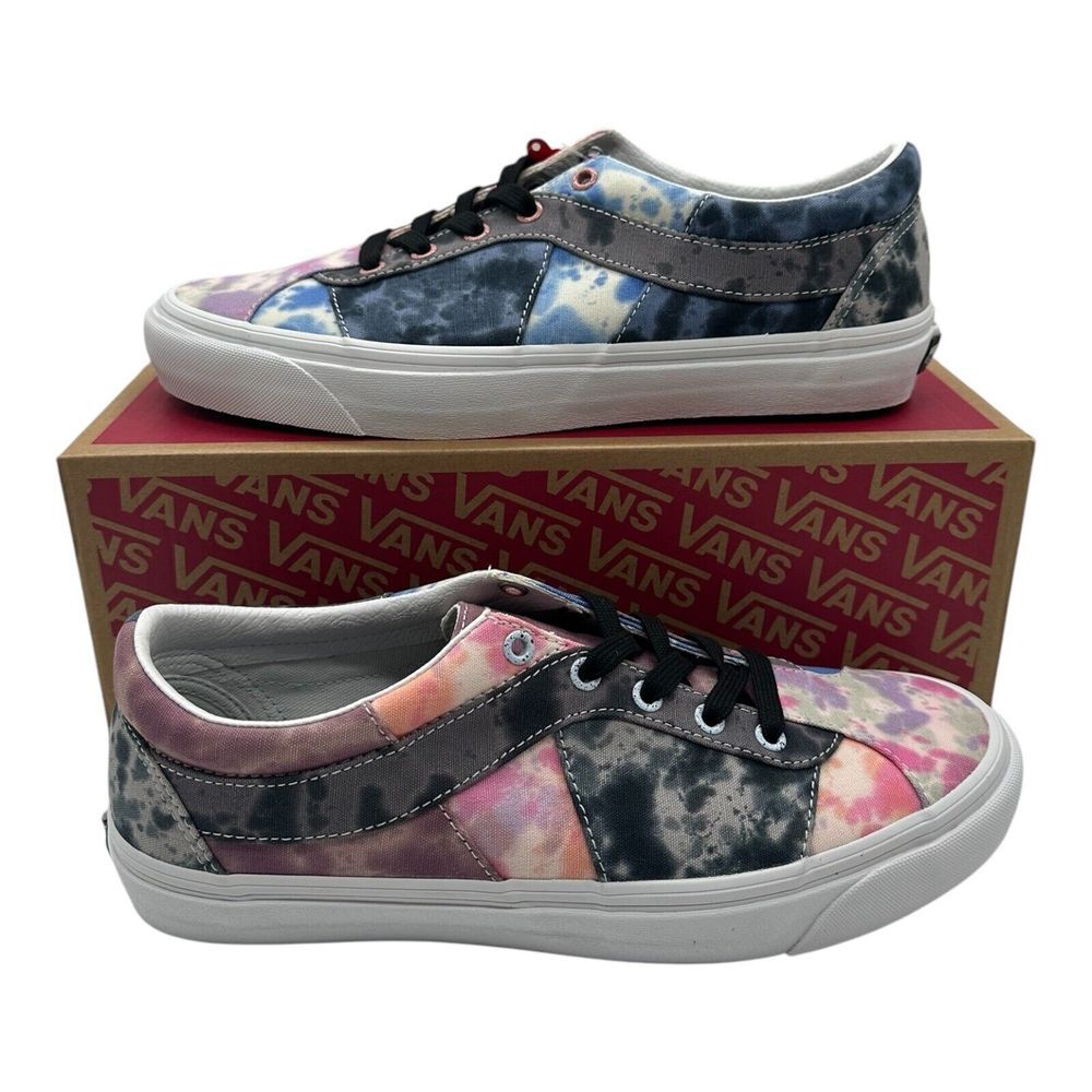 Vans Bold Ni Mix Shoes Men's Size 10 Mixed Tie Dye Colorful Sneakers VN0A7TNKAXJ